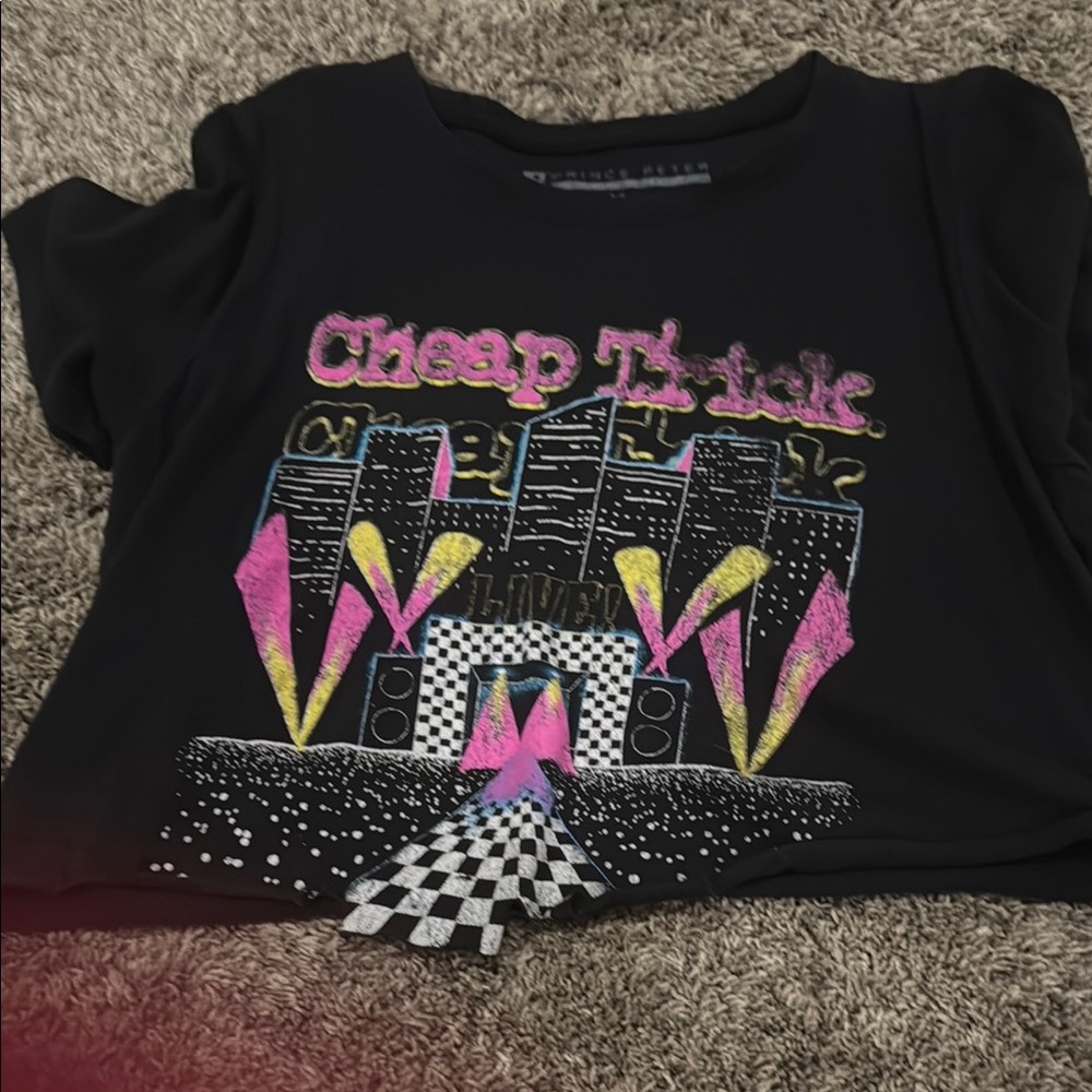 Prince Peter Collection x Cheep Trick Cropped T-Shirt